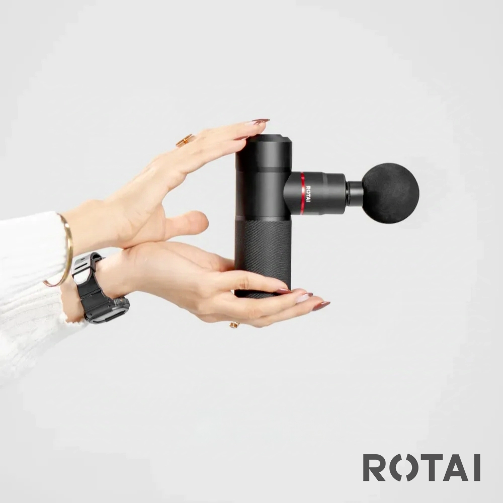 طراحی جیبی و فوق‌العاده سبک ماساژور تفنگی جیبی rotai RT-G20